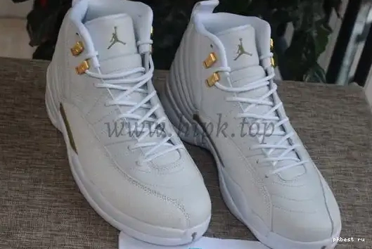 Authentic Air （Nike Release pairs） Version White Jordan 12 OVO 0502